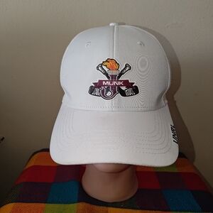 UNRL MUNK 3D Embossed Logo Snapback Cap Hat OSFA